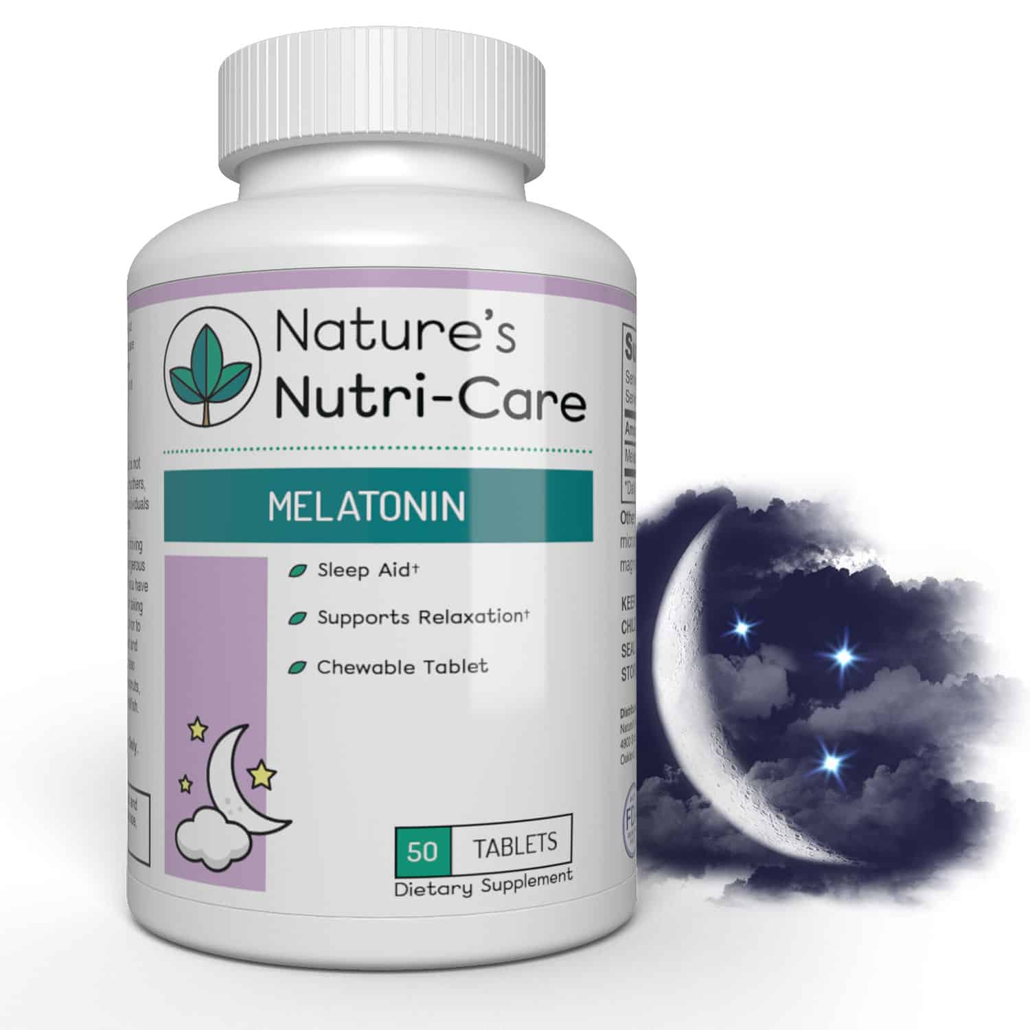 Melatonin Chewable Sleep Aid - Nature’s Nutri-Care