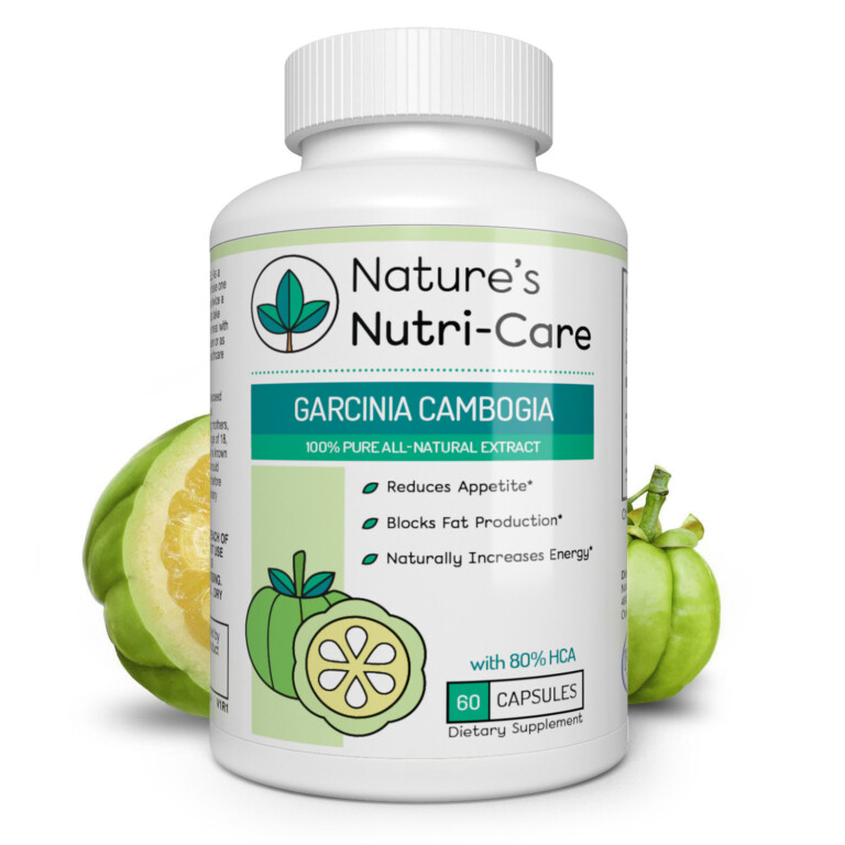 Garcinia Cambogia Pure Extract, 80% HCA - Nature’s Nutri-Care